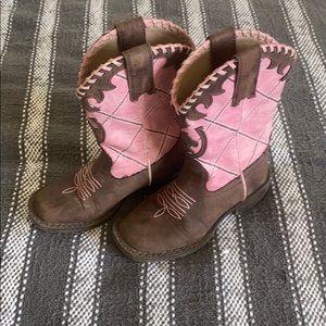 Little Girls Roper Cowgirl Boots
